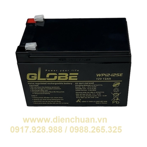 Ắc quy Globe 12V 12AH&nbsp; WP12-12SE
