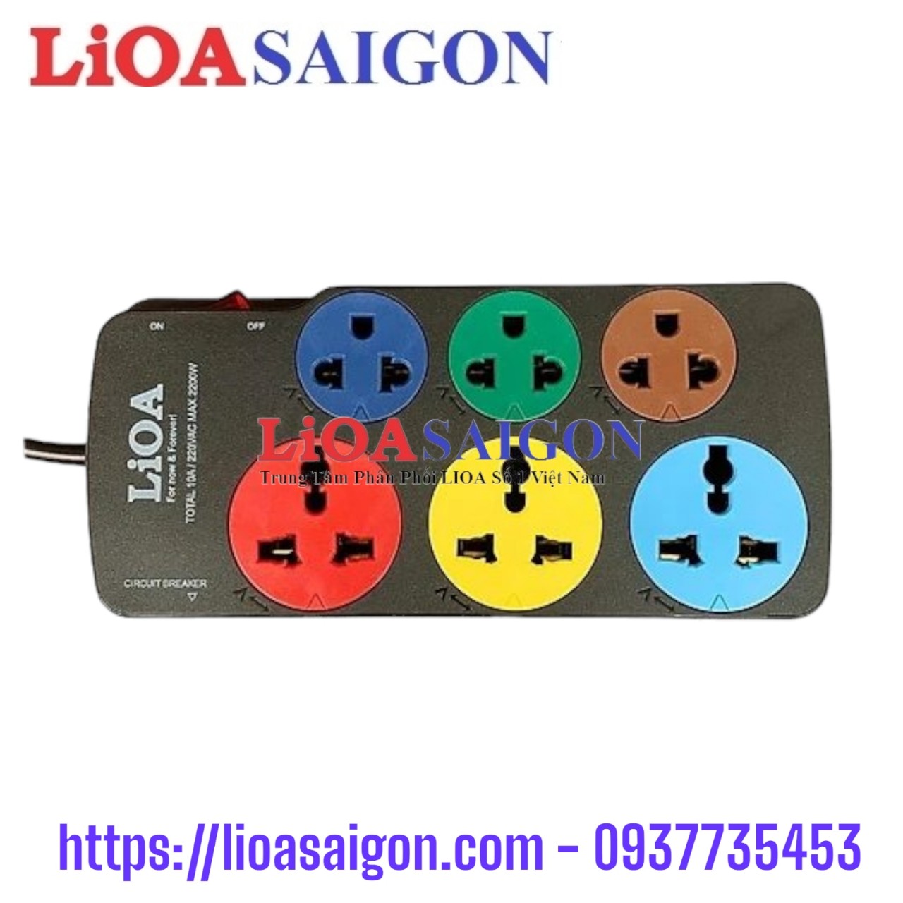 Ổ cắm đa năng kết hợp LiOA 3D3SN3.2