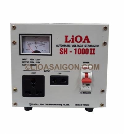Ổn áp LiOA 1KVA - Mã sản phẩm LiOA SH-1KII