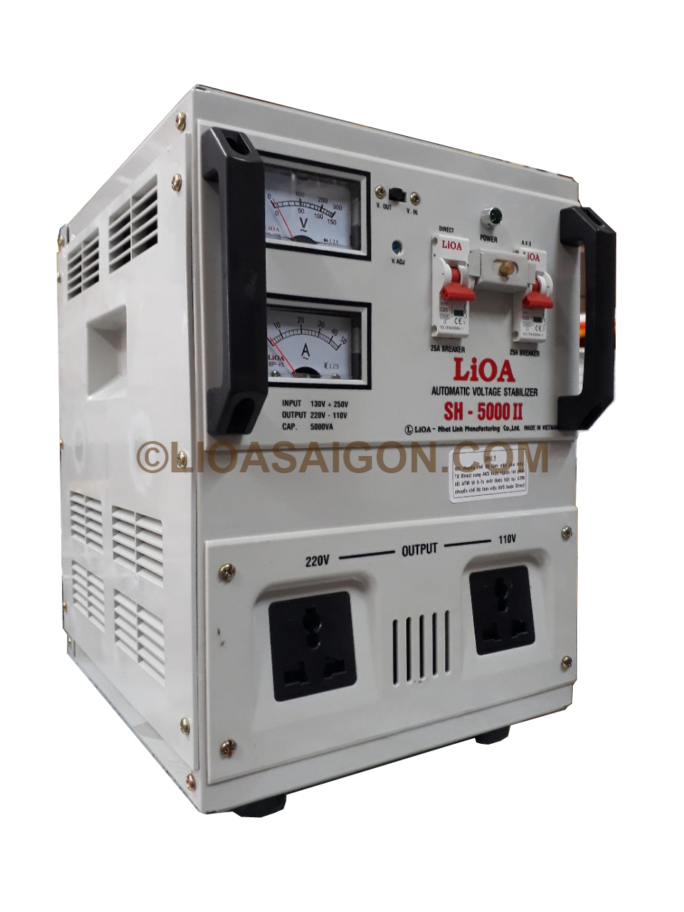LIOA 5KVA - ỔN ÁP LIOA 1 PHA 5KVA - 5KW GIÁ RẺ